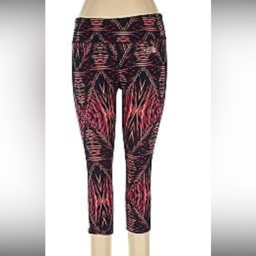 The North Face Black Peach Pink Leggings - Size Women's Small